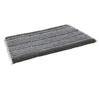 Vikan - Microfibre DampDry31 - Mocio in microfibra - 25cm - Velcro - Grigio
