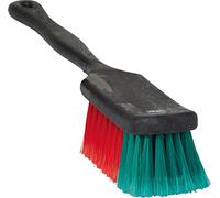 Vikan Spazzola a Mano con Manico Lungo, Spazzola per Lavaggio a Mano, setole morbide, 42 cm, Colore Nero