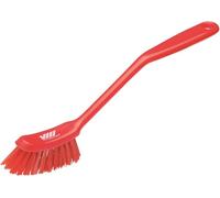 Vikan - Spazzola per stoviglie - Fibre medie - Rosso - Stretto