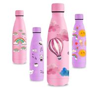 Vikastar Borraccia Termica, 500ml senza BPA, Thermos per Bevande Calde, a 500 ml