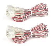 Vikdio Cavo di Connessione Prolunga per 50cm 30cm Luci della Pioggia di Meteoriti (Confezione da 2) - Solo per Luci della Pioggia di Meteoriti