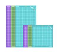 VIKDOOK Tappetino da taglio per Cricut Maker 3/Maker/Explore 3/Air 2/Air/One 12X24 12X12 Varietà Grip 6 Mats Luce adesiva Standard Forte Grip mat per Cricut Accessori