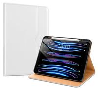 VIKESI Custodia per iPad Pro 12.9 di 6a/5a/4a/3a generazione (2022/2021/2020/2018), iPad Pro 12,9", custodia a libro in pelle di alta qualità, supporto per Apple Pencil, supporto auto sleep/wake,
