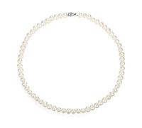 VIKI LYNN Collana da donna con perle d'acqua dolce coltivate AAA, 6-7 mm, 41 cm