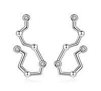 VIKI LYNN - Orecchini da donna in argento Sterling 925 con zirconia cubica e Argento, cod. AQED002808