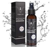 Heat Protect Spray, VIKICON Spray Termoprotettore Barba Capelli Piastra, Protettore Termico, Effetto Anticrespo, Protezione da Raggi UV e Calore, Tonalizzante e Volumizzante