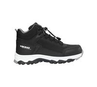 Viking Akkarvik Mid Warm WP SL, Scarpe da Passeggio, Black/Granite, 33 EU