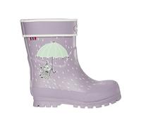Viking Alv Jolly Moomin Rain Boot Unisex per bambini, lilla, 28 EU