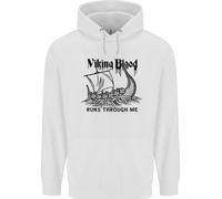 Viking Blood Runs Through Me Nave Vela Felpa Uomo