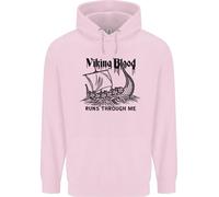 Viking Blood Runs Through Me Nave Vela Felpa Uomo