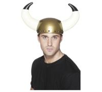 Viking Casco Uomo Noarse Warrior Accessorio Vestito Adulti Sostegno + Corna