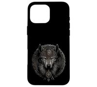 Viking Celtic Fenrir Wolf Donna, Uomo Custodia per iPhone 16 Pro Max