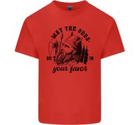 Viking Che La Fortuna Sia A Tuo Favore Maglietta Bambini Ragazzi Ragazze