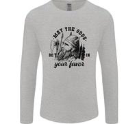 Viking Che La Fortuna Sia A Tuo Favore Uomo Maglietta A Maniche Lunghe