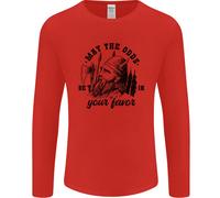 Viking Che La Fortuna Sia A Tuo Favore Uomo Maglietta A Maniche Lunghe