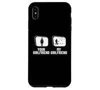 Viking Chess La tua ragazza La mia ragazza Funny Kubb Custodia per iPhone XS Max