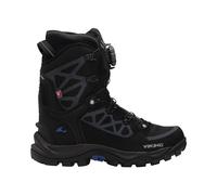 Viking Co n s t r i c t o r III WP BOA, Stivali da Neve Unisex - Adulto, Multicolore (Black/Silver), 44 EU