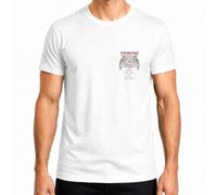 Viking Dad - Maglietta da uomo con nome e testo a scelta | Papà vichingo con corvi e fino a quattro righe di testo libere. Regalo per i fan dei vichinghi per compleanno o Natale.