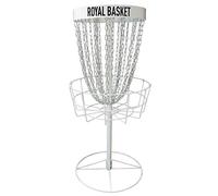 Viking Discs Royal Basket Disc Golf Basket Alto 143 cm Approvato dalla PDGA per Le Competizioni B-Tier - 24 Catene in Due File, Forte e Stabile
