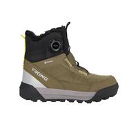 Viking Expower Warm GTX Boa, Scarpone da Neve, Khaki, 33 EU