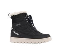 Viking Fleek Warm GTX Zip, Scarpone da Neve, Black, 34 EU Stretta