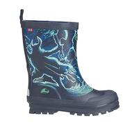 Viking Jo l l y Pr i n t , Stivali da Pioggia Unisex - Bambini e ragazzi, Blu Navy Bluegreen, 36 EU