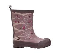 Viking Jolly Print Warm, Stivali di Gomma Unisex - Bambini e ragazzi, Rosa Dusty Pink/Multi, 38 EU