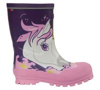 Viking - Kid's Jolly Print - Stivali di gomma EU 27 fuchsia