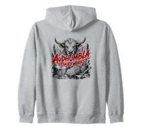 Viking Norse AUDHUMBLA Dairy Works Estetica Felpa con Cappuccio