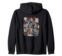 Viking Norse Dio FREYR Runes Saga Warrior Felpa con Cappuccio