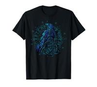 Viking Odin Raven Huginn & Muninn - Maglietta con mitologia scandinava Maglietta