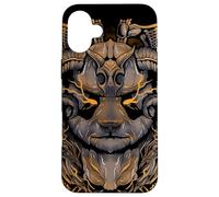 Viking Panda Warrior Scandinavian Norvegia Finlandia Islanda Custodia per iPhone 16 Plus