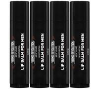 Viking Revolution All Natural Lip Balm - Moisturizer for Dry Cracked Chapped Lips 4 Pack