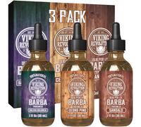 Viking Revolution Olio Barba Set Regalo Uomo Ammorbidisce e Rafforza Barba con