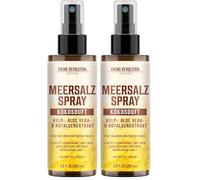 Viking Revolution - Sea Salt Spray - Profumo di Cocco - Spray al Sale Marino per Capelli Uomo con Alghe, Aloe Vera e Alga Rossa - Aggiunge Volume e Texture - 260ml (Confezione da 2)