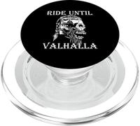 Viking Ride Until Valhalla Biker Motociclista Regalo PopSockets PopGrip per MagSafe