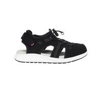 Viking Sandalo unisex per bambini, 1 V SL, Nero, 35 EU