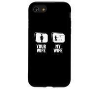 Viking Scacchi Tua Moglie Mia Moglie Marito Divertente Kubb Custodia per iPhone SE (2020) / 7/8
