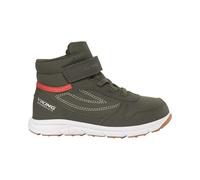 Viking Scarpe da Trekking Unisex per Bambini Hovet Mid WP 1v, Rosso Oliva, 33 EU