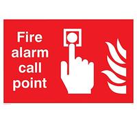 Viking segni fv341-a4l-3 m Sign "Fire Alarm Call Point, 3 mm, 300 mm altezza x 200 mm larghezza rigido in plastica