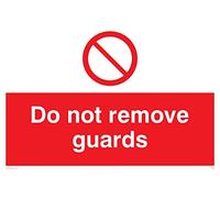 Viking segni pm36-a4l-3 m "Do Not Remove guardia" Sign, 3 mm, in plastica, 200 mm altezza x 300 mm larghezza