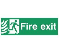 Viking segni sg706-l62-v "Fire exit running Man Right Sign, vinile, 200 mm altezza x 600 mm larghezza
