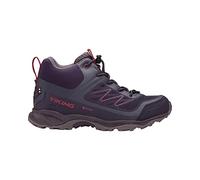 Viking Ti n d Mi d GTX, Scarpe da Passeggio Unisex - Bambini e ragazzi, Grigio (Mid Grey/Ruby Red), 41 EU