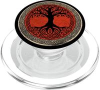 Viking Tree Yggdrasil Odin Wotan Norse Mythology Valhalla PopSockets PopGrip per MagSafe