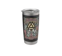 Viking Valknut Ricorda i Guerrieri Scheletro Caduti Bicchiere termico in acciaio inox doppia parete