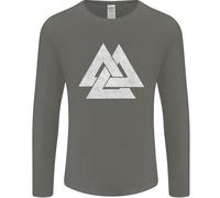 Viking Valknut Simbolo Norreno Mitologia Thor Uomo Maniche