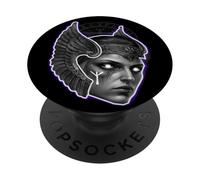 Viking Valkyrie Warrior Angel Rune Indaco PopSockets PopGrip Adesivo