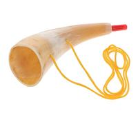 Viking War Horn - Tromba da battaglia da 20,3 cm realizzata in autentico corno di bue - Un pezzo di storia mescolante