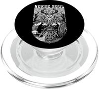 Viking Warrior Norse Soul, scudo con ascia nordica vintage PopSockets PopGrip per MagSafe