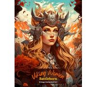 Viking Women: Battleborn Coloring Book Vol 1
